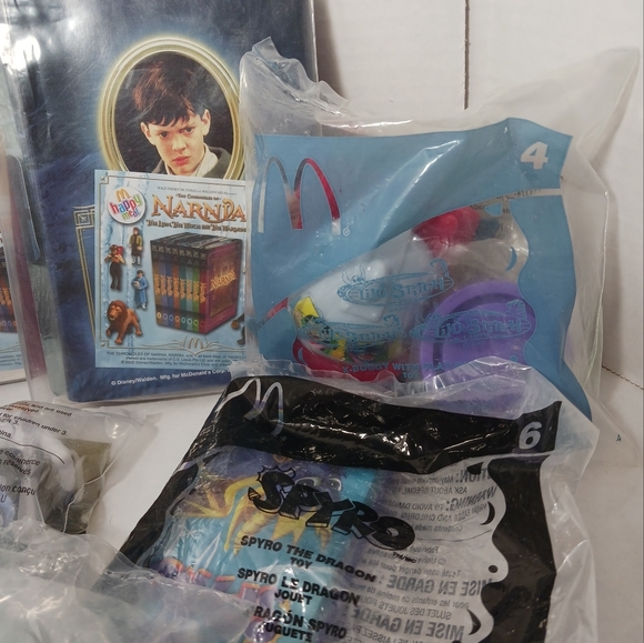McDonalds Happy Meal Toys Lot of 7 - 2003-2005 NOS - Picture 2 of 10